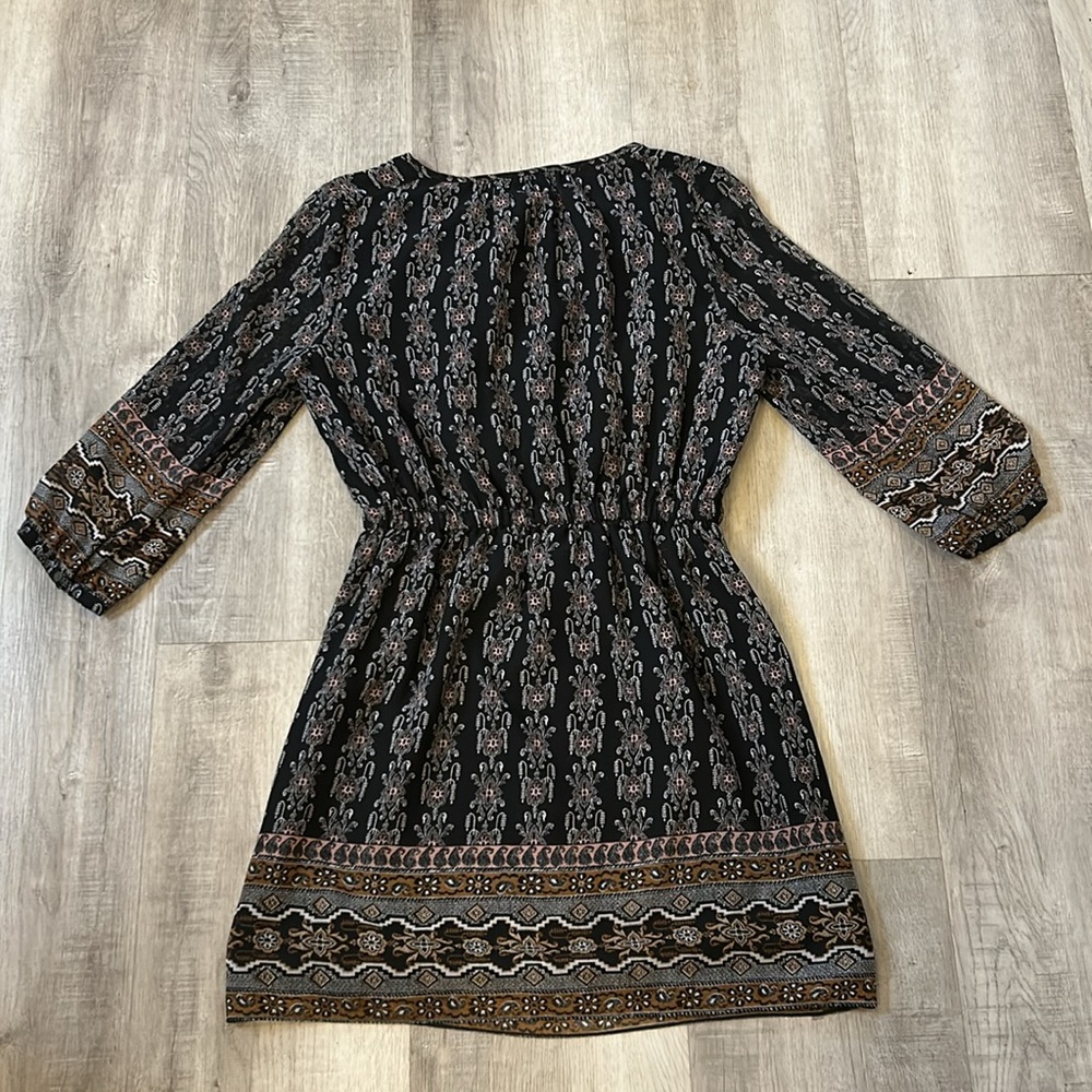 Madewell Burnished Floral Dress Sz 6 - Picture 6 of 8